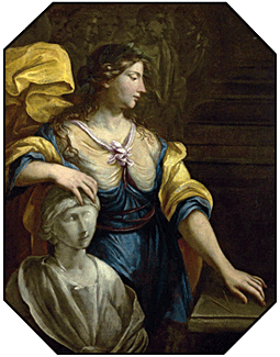 Allegory of Sculpture. Circle of Simon Vouet, 17th century.