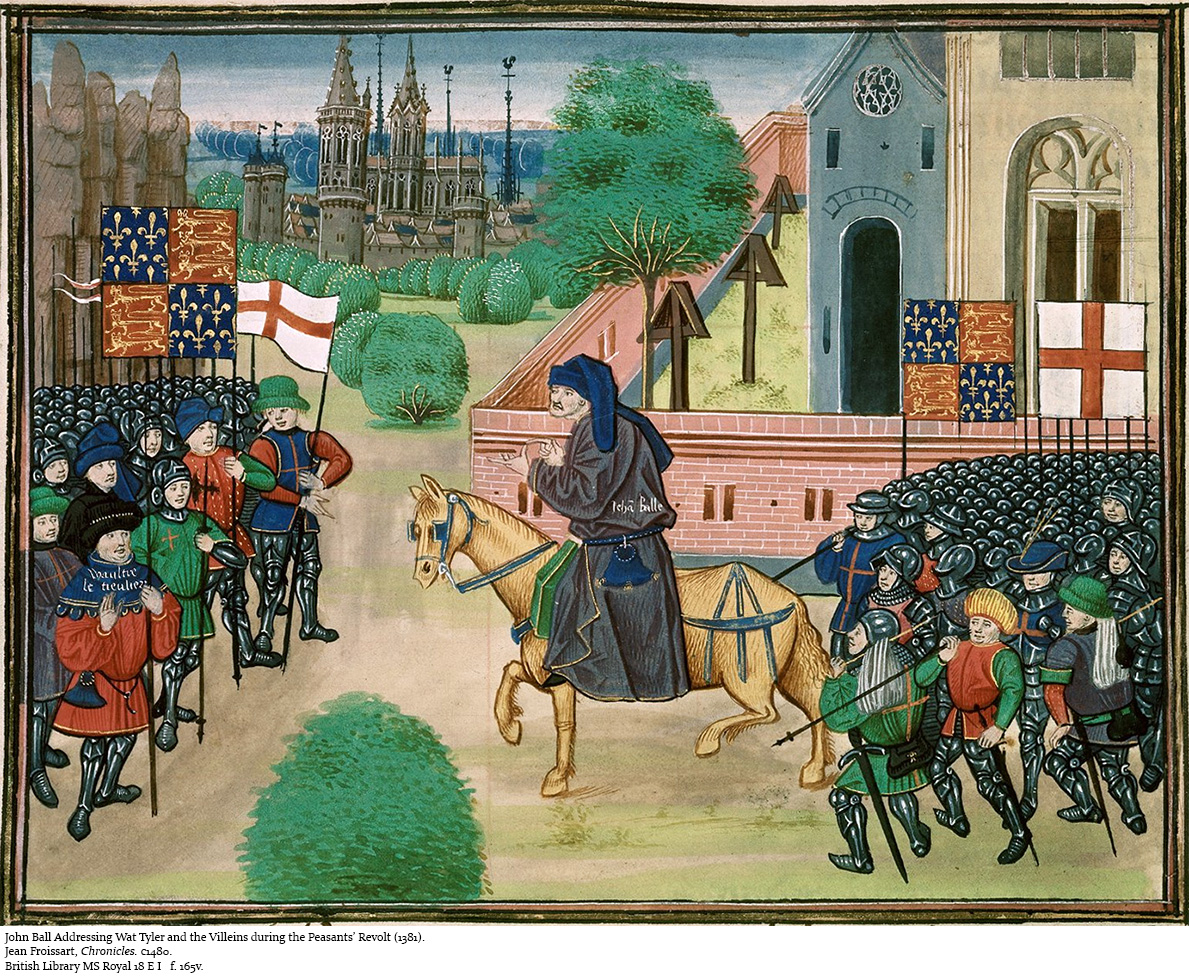 Wat Tyler d 1381 Rebel Leader Of The Peasants Revolt 1381 