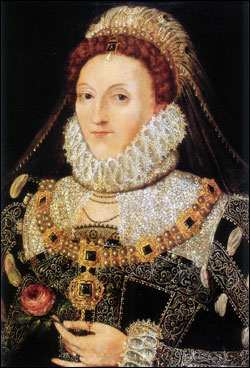 Queen Elizabeth, c.1575.