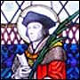 Thomas More Stained Glass Window at Burley in Wharfedale, West Yorkshire
