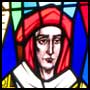Thomas More Stained Glass Window at St. Margaret's Church, Morristown, NJ