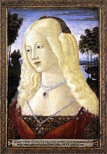 Neroccio. Portrait of a Lady, 1490.