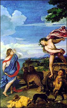 Titian. Bacchus and Ariadne. 1523-24.