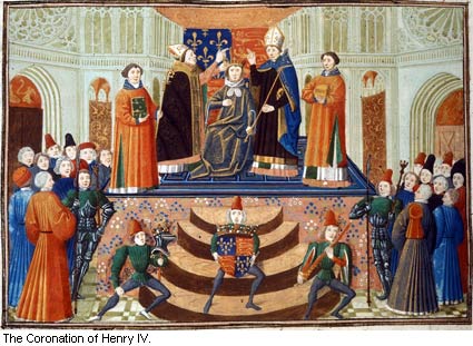Coronation of King Henry IV at Westminster
