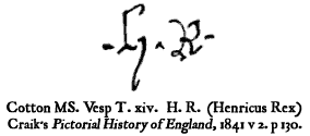 Signature of HENRY IV, King of England