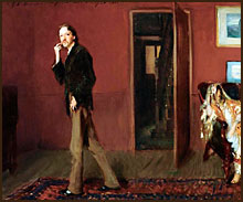 Singer Sargent Portrait of RLS