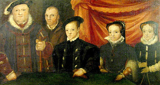 The Family of Henry VIII, c. 1545-1550.