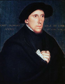 Henry Howard by Hans Holbein