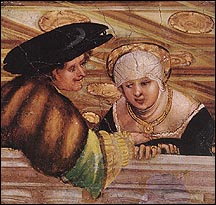 Albrecht Altdorfer. Lovers, 1530.