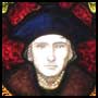 Thomas More Stained Glass Window. Artist and location unknown (to the editor)