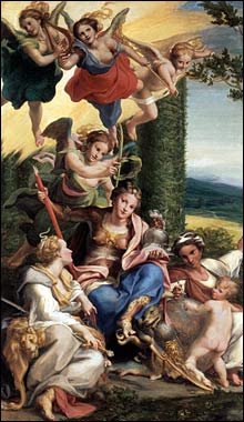 Correggio. Allegory of Virtue, c1530.